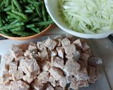 Foto langkah ke 1 dari resep Sayur Lodeh Tempe Kacang Panjang Labu Siam.