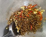 Foto langkah ke 1 dari resep Nasi Bakar Ikan Teri Orek Tempe.