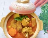 Hình bước làm 6 của món Cà ri gà
