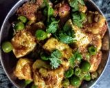 मसाला टोफू मटर (Masala tofu matar recipe in Hindi) रेसिपी चरण 2 फोटो