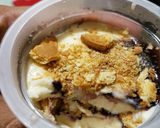 Foto langkah ke 4 dari resep Blueberry cheesecake rasa ice cream.