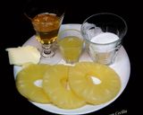 Foto del paso 1 de la receta: Piña caramelizada con miel
