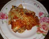 Foto del paso 4 de la receta: Lasaña doble sabor........... a baño María....🇸🇻