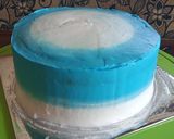 Foto langkah ke 10 dari resep Kue Ultah 3 telur uk 16 (takaran sendok).