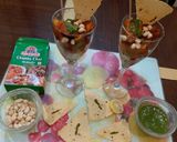 A picture of step 3 of Chatkara aloo chaat.