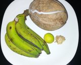 A picture of step 1 of Green healthy smoothy and coconut banana smoothy.