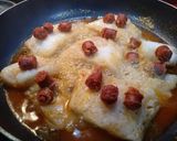 Foto del paso 2 de la receta: Bacalao con chorizo a la salsa virgen
