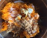 A picture of step 1 of Kodhu Pudla (Pumpkin Crepe).
