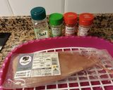 Foto del paso 1 de la receta: Fiambre de pechuga de pavo en Airfryer