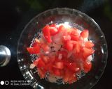 A picture of step 3 of Peanut Salad.
