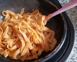 Foto del paso 10 de la receta Nidos de Pasta con Gambas y Piñones