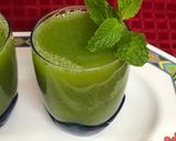 A picture of step 4 of Cucumber Ginger Lemon Mint Juice.