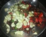 काले चने चार्ट (kale chane chat recipe in Hindi) रेसिपी चरण 5 फोटो