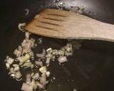 Saffron, zucchine (with flowers) and speck risotto recipe step 3 photo