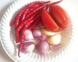 Foto langkah ke 2 dari resep Tahu Kuning Goreng Sambal.