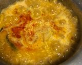 A picture of step 4 of Aloo ki tahiri.