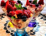 A picture of step 7 of Dessert Eton Mess.