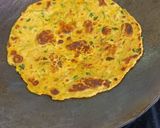 A picture of step 4 of Methi Thepla.