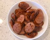 A picture of step 4 of German Sauerkraut Bratwurst Hash.