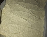 A picture of step 2 of Basbousa.