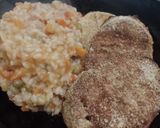 Foto del paso 5 de la receta: MILANESAS VEGANAS DE BERENJENA CON ARROZ (🌱) #222!!!!!