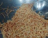 A picture of step 1 of Seviya Kheer.