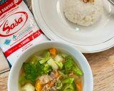 Foto langkah ke 7 dari resep Sayur Sop Bening / Clear Sup Tanpa Ayam.
