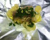 Foto del paso 2 de la receta: Pescado empapelado con papas-2