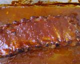 Foto del paso 13 de la receta: Costillar de cerdo horneado en salsa barbacoa