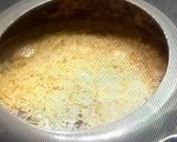 A picture of step 1 of Brown rice with chana masala.