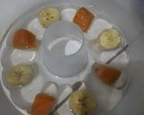 Foto langkah ke 2 dari resep Puding kolak pisang ubi.