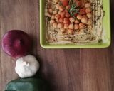 Une image de l'étape 1 de Houmous à l'huile d'olive.