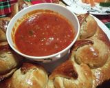 A picture of step 7 of Dinner rolls with sauce #themechallenge.