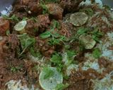A picture of step 8 of Chicken masalaydar biryani 💛💛🧡💛💛.