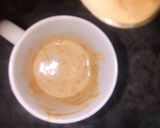 A picture of step 2 of Vanilla coffee.