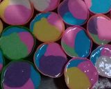 Foto langkah ke 3 dari resep Bolu kukus mawar.