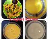 A picture of step 1 of Moong Dal Dhokla (yellow) 🍽.