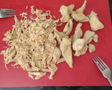 Foto del paso 3 de la receta: Pollo mechado