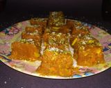 લીલી હળદર પાક (Raw turmeric paak Recipe in Gujarati) રેસીપી સ્ટેપ10ફોટો
