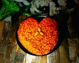 A picture of step 6 of Carrot Halwa Cake.