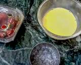 Strawberry sago custard recipe step 1 photo