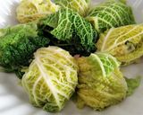 A picture of step 6 of Savoy Cabbage Rolls.