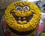 Foto langkah ke 8 dari resep Kue Ulang Tahun (base cake; Brownies).