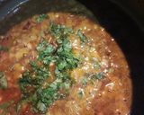 A picture of step 4 of Samosa chaat.