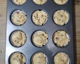 A picture of step 6 of Banana chocolate chip muffins 🧁.