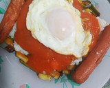 Foto del paso 4 de la receta: Arroz a la cubana con ajetes tiernos