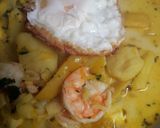 Foto del paso 6 de la receta: Chupe de Langostinos con Olluquito🇵🇪