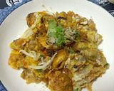A picture of step 5 of Crispy Oyster Omelette (Hoy Tod).