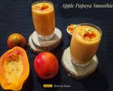 A picture of step 7 of Apple Papaya Smoothie.