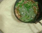 A picture of step 8 of Rava khaman dhokla.